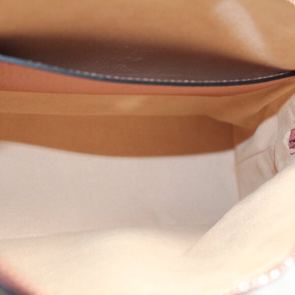 NWT GUCCI GG Monogram Pink New Canvas Ophidia GG Dollar Dome Shoulder Bag 499621 - Picture 5 of 10